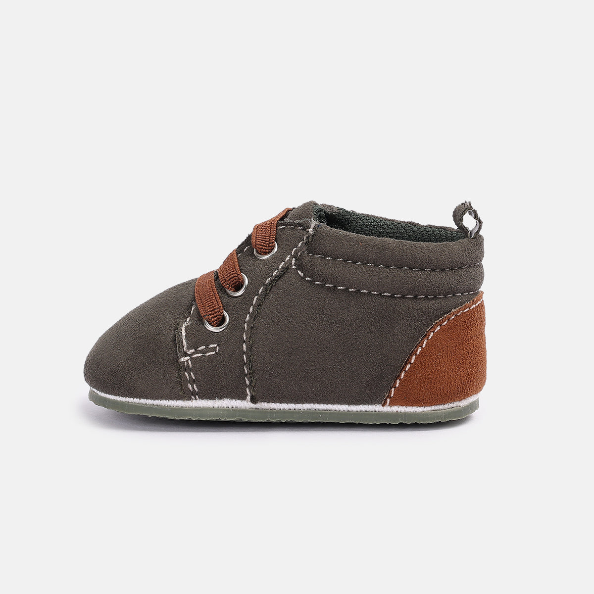 Boys Olive Boots