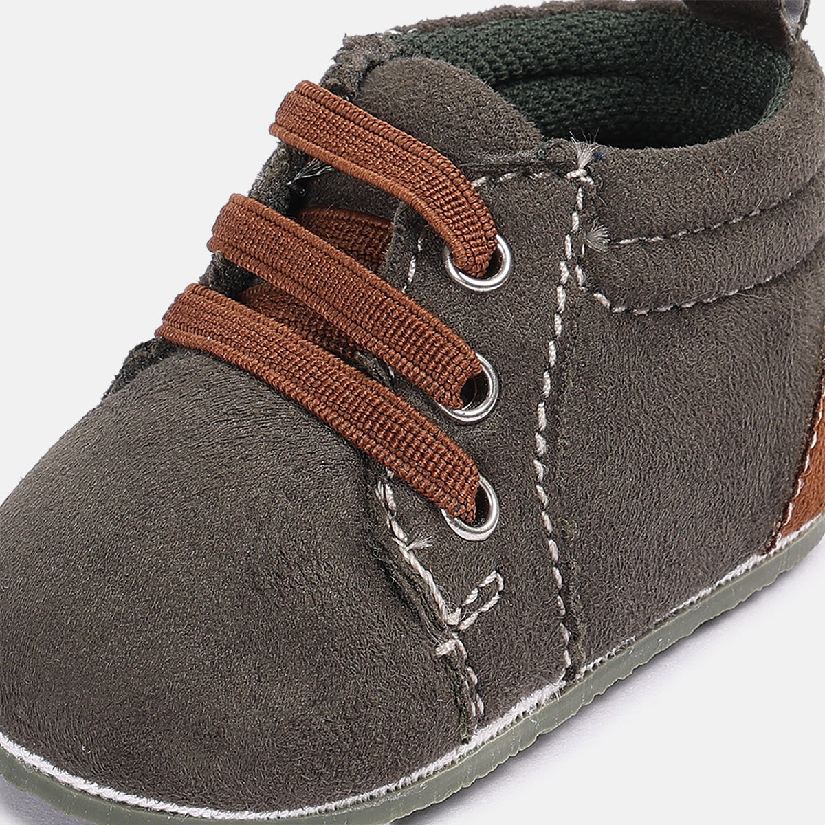 Boys Olive Boots