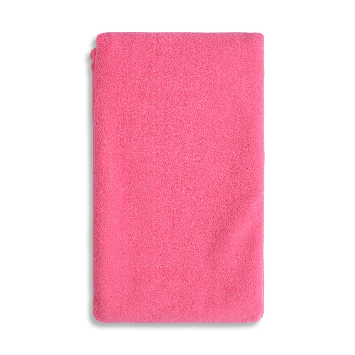 Baby Unisex Pink Solid Fleece Baby Blanket Soft Winter Wrap Blanket
