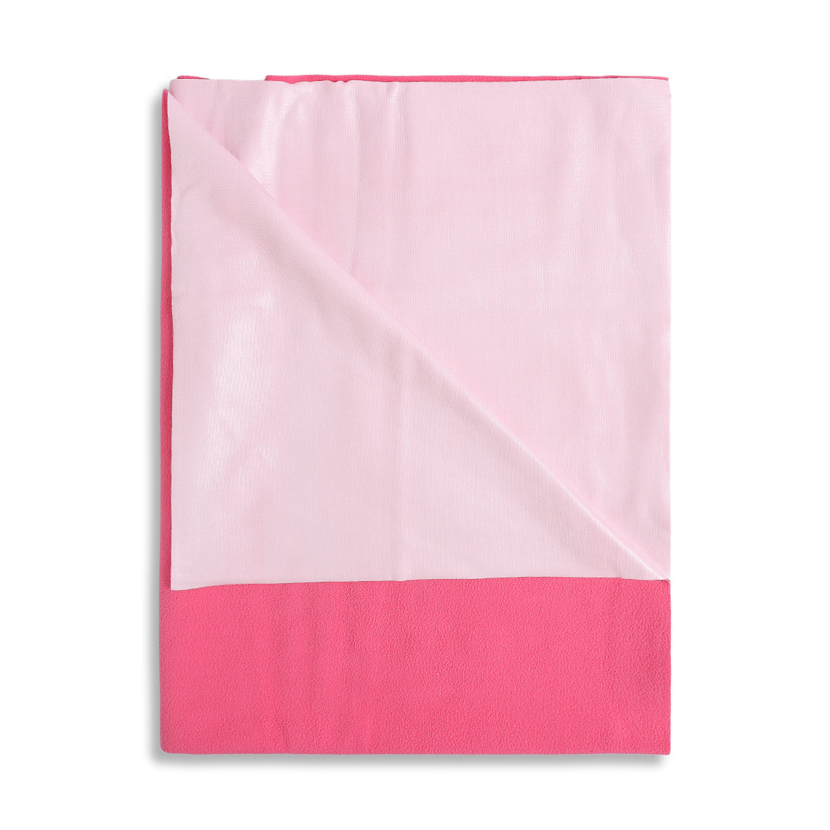 Baby Unisex Pink Solid Fleece Baby Blanket Soft Winter Wrap Blanket