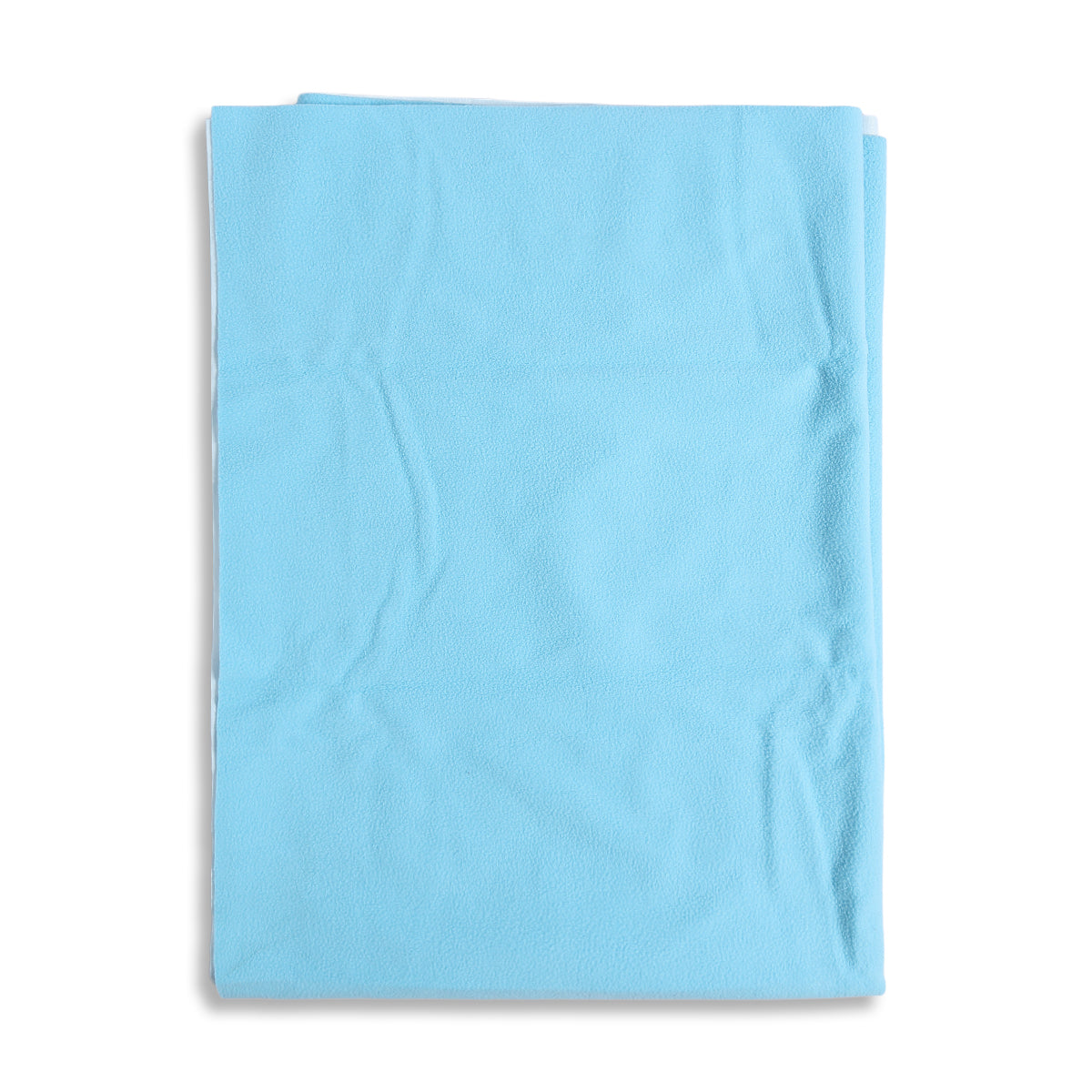 Baby Unisex Sky Blue Solid Baby Blanket Soft Winter Wrap Blanket