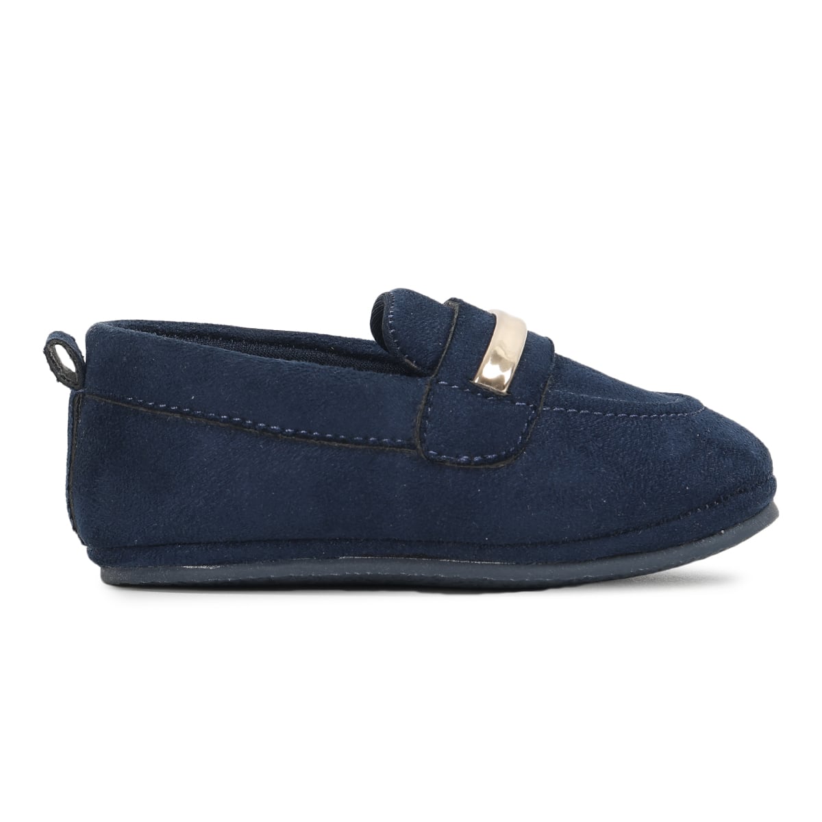 Baby Boys Shirt, Pant & Shoes Party Outfit Bundle - White & Navy Blue