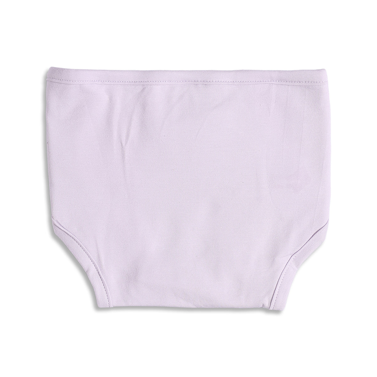 Baby Girls White and Lavender Printed Hook-and-Loop Nappy Pack of 3 Regular Fit Daily Wear Innerwear