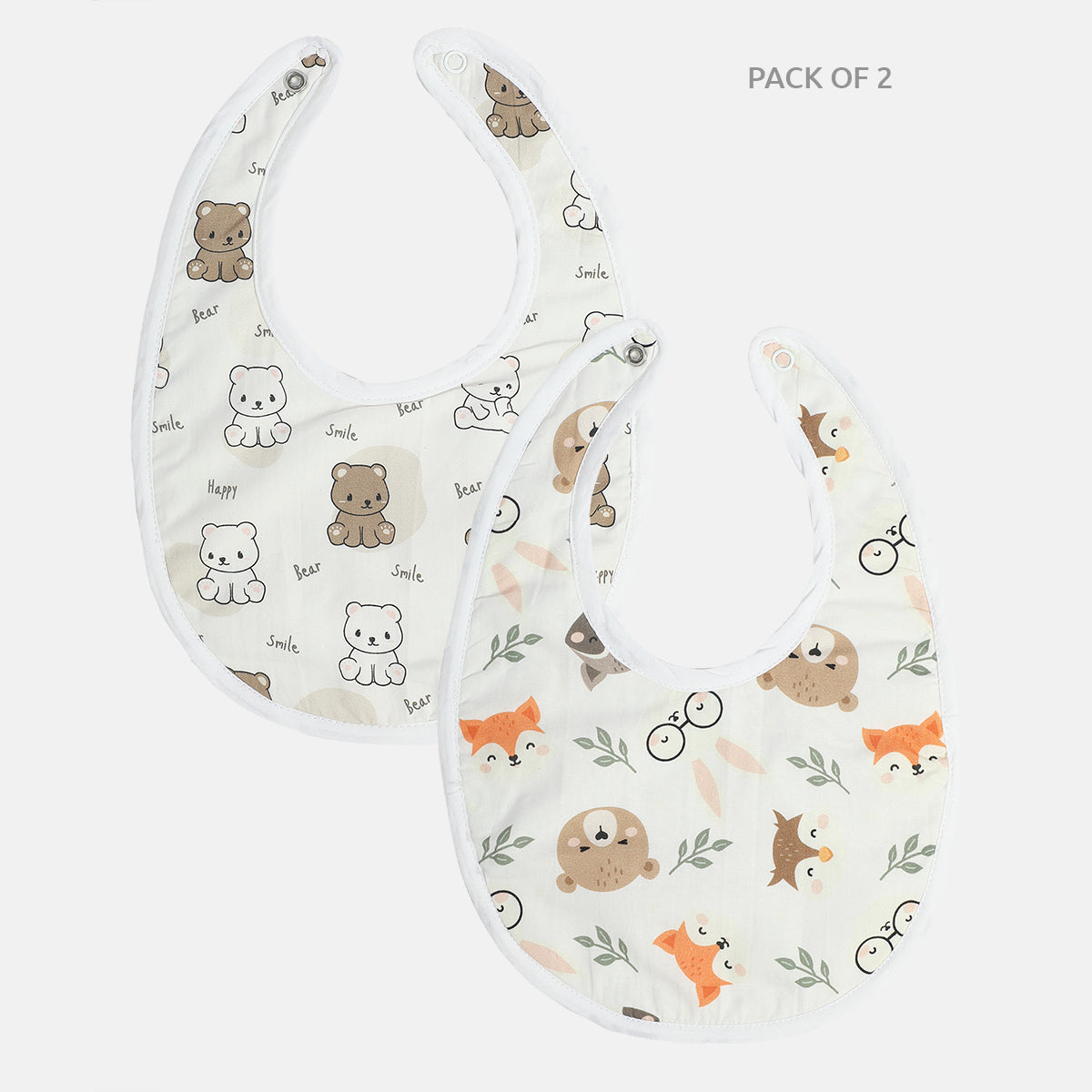 Unisex Multi Muslin Printed Bib