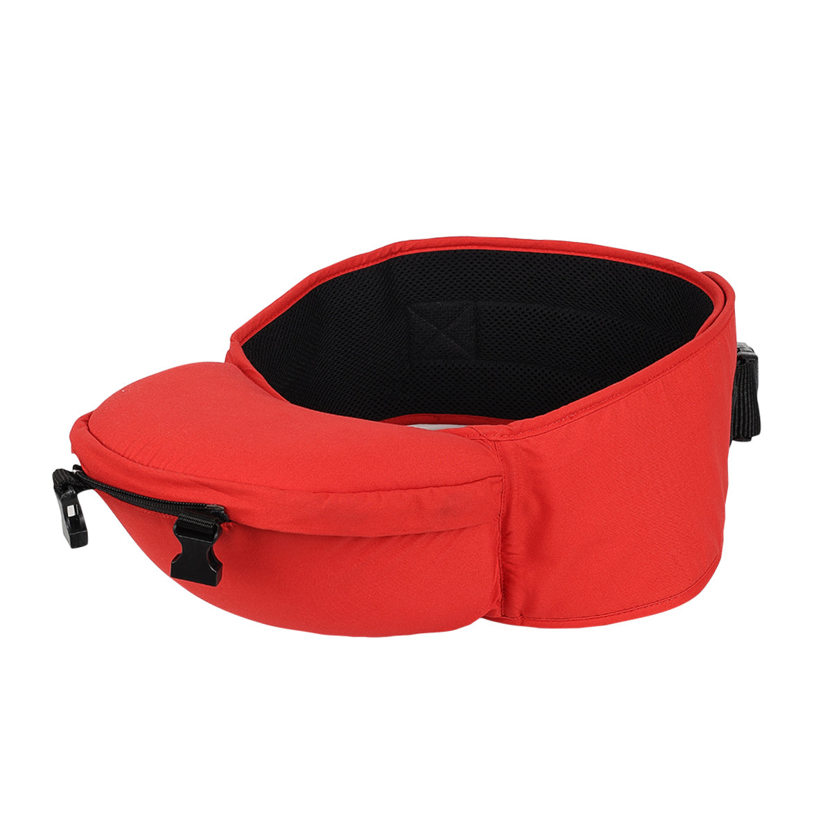 Baby Hip Seat Carrier with Safety Straps, Red