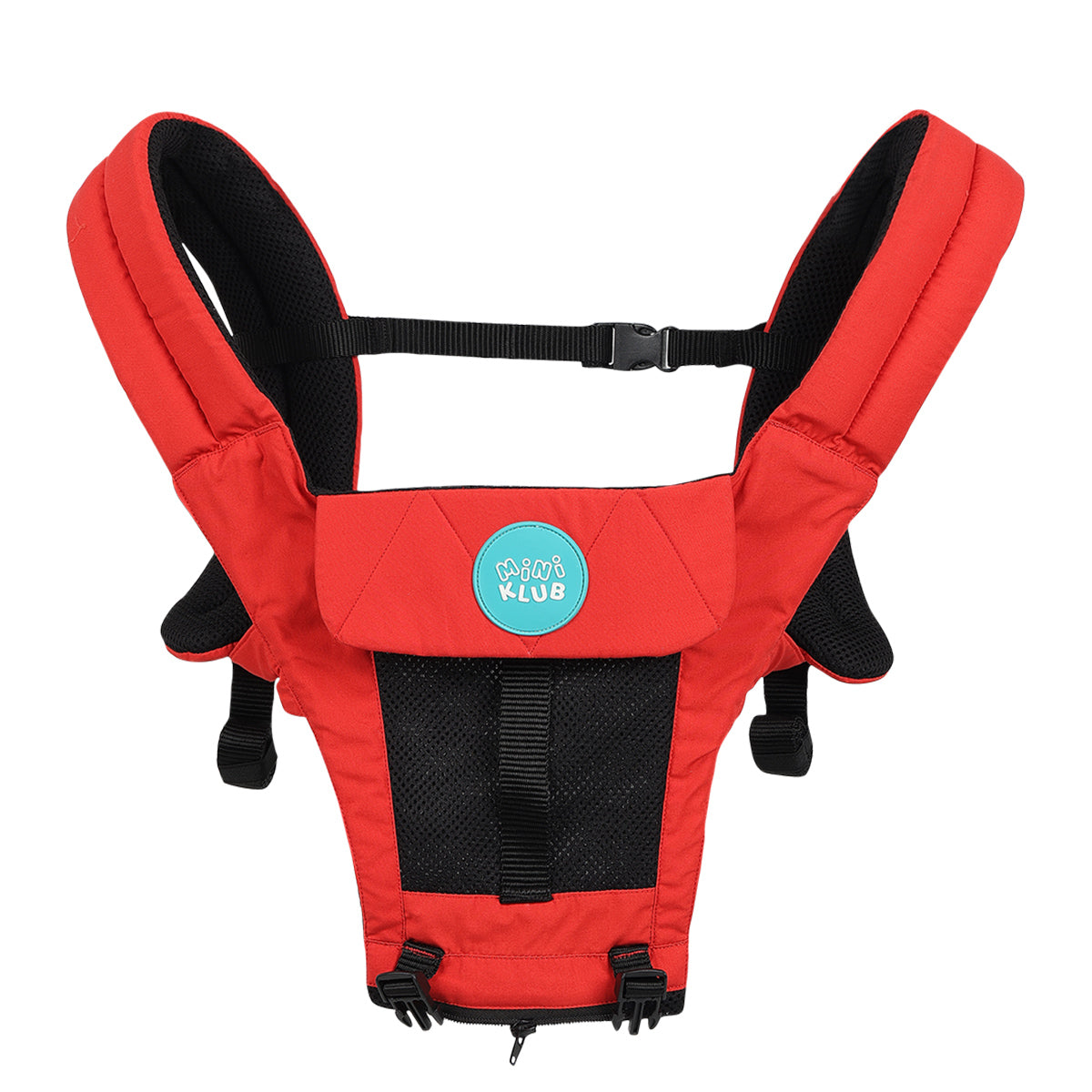 Baby Hip Seat Carrier with Safety Straps, Red