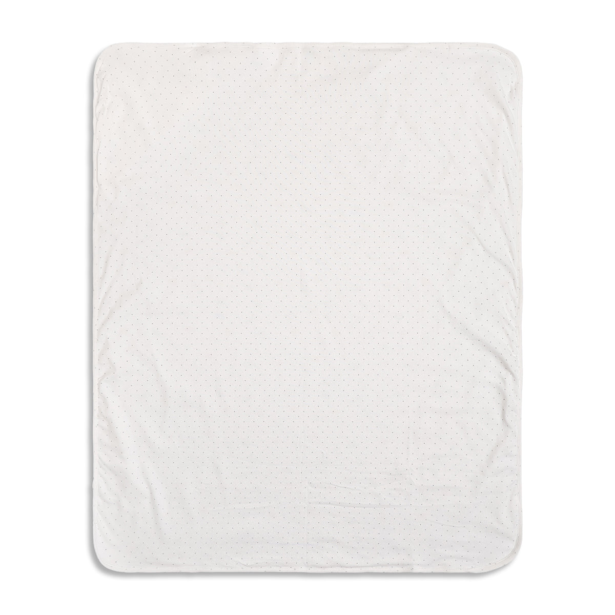 Baby Unisex White and Grey Printed Cotton Receiving Blanket Pack of 2 Regular Fit Baby Essentials