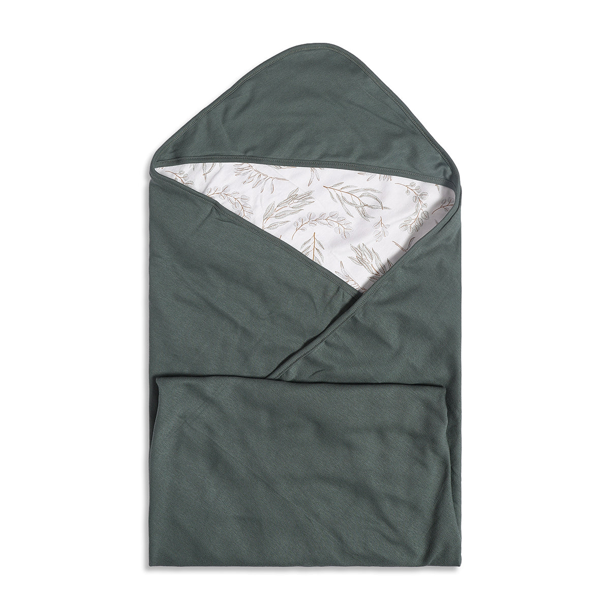 Baby Unisex Beige and Dark Grey Printed Receiving Blanket Pack of 2 Regular Fit Baby Essentials