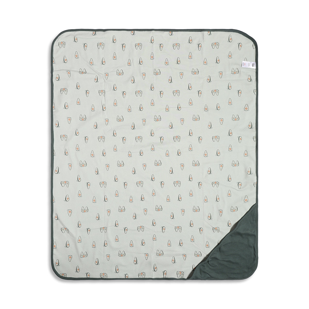Baby Unisex Pink and Dark Grey Printed Receiving Blanket Pack of 2 Regular Fit Baby Essentials