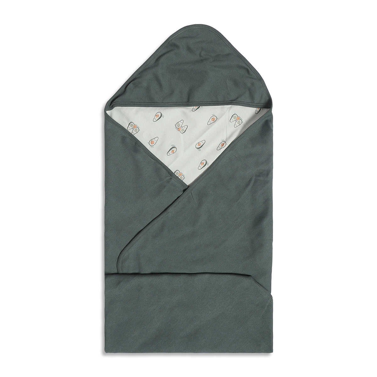 Baby Unisex Pink and Dark Grey Printed Receiving Blanket Pack of 2 Regular Fit Baby Essentials
