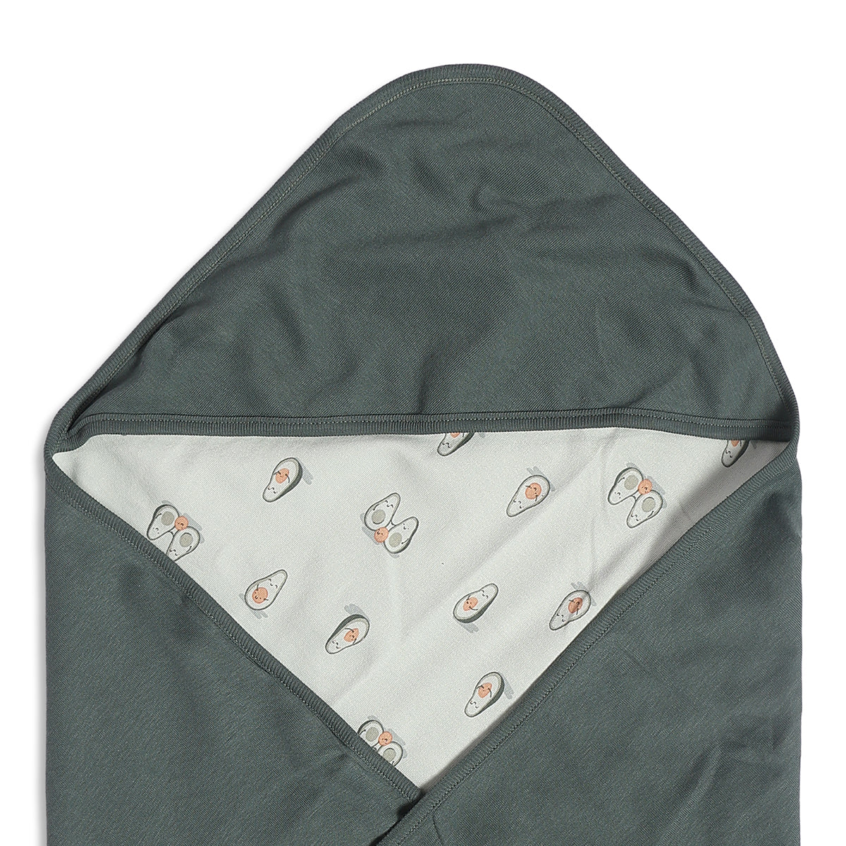 Baby Unisex Pink and Dark Grey Printed Receiving Blanket Pack of 2 Regular Fit Baby Essentials