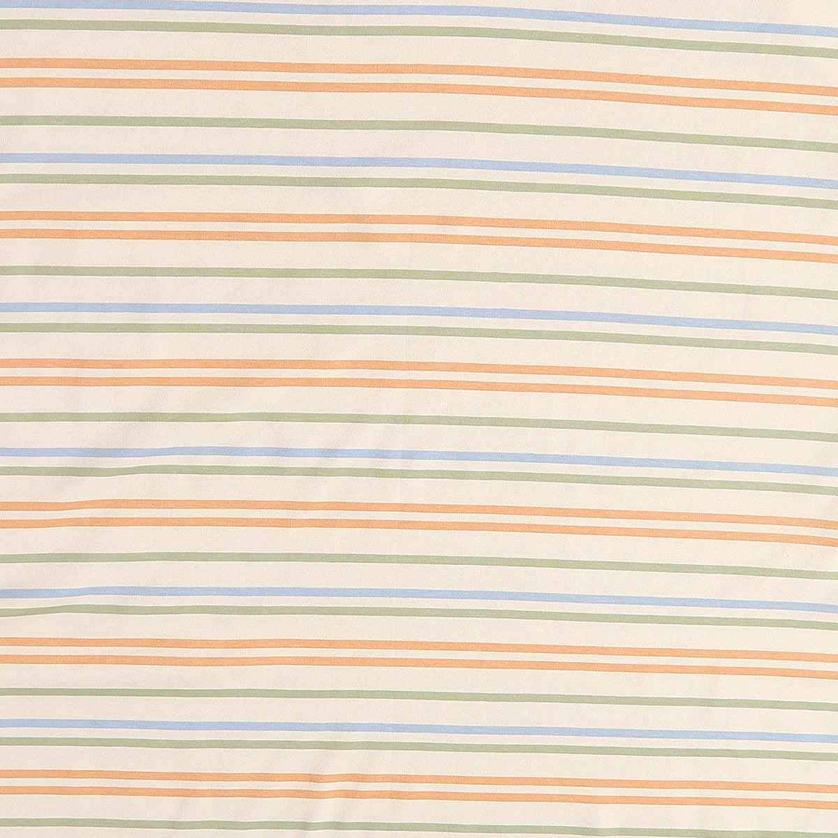 Baby Unisex Striped And Bunny Print Receiving Blanket Pack Of 2, Green And Off White