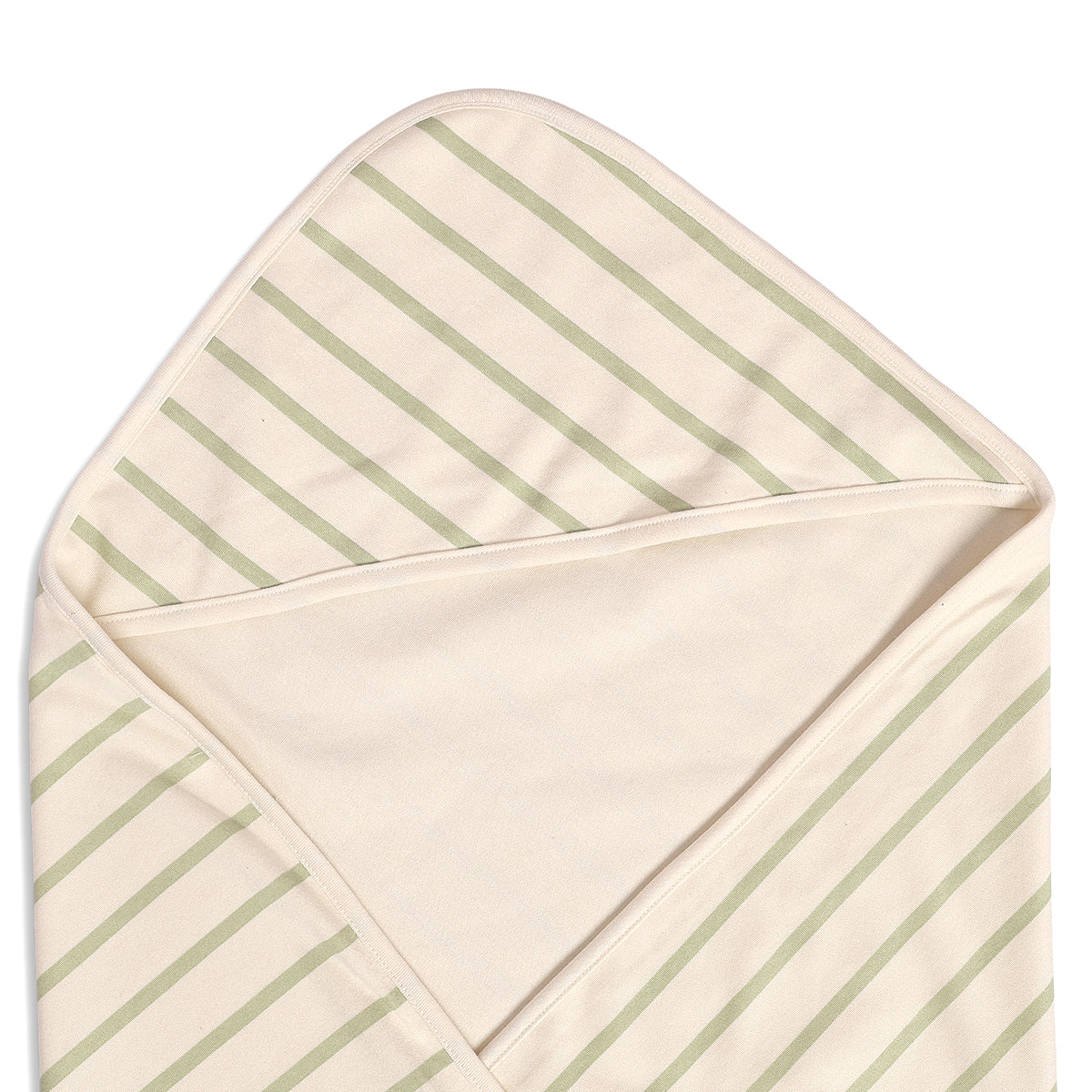 Baby Unisex Carrot Print And Striped Blanket Pack Of 2, Peach And White