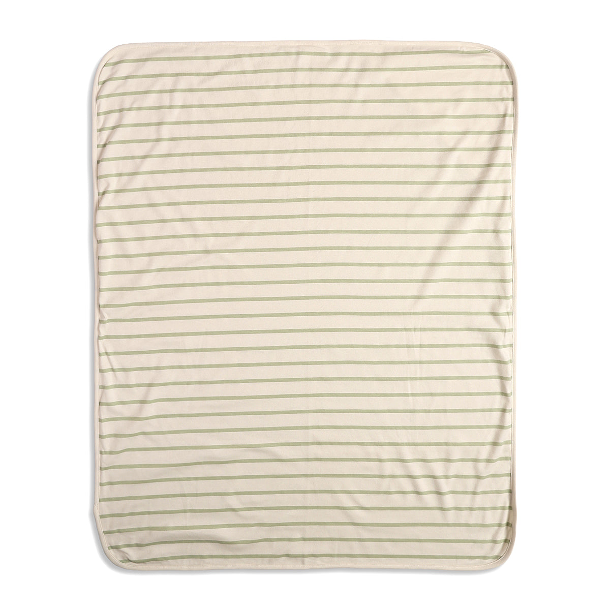 Baby Unisex Carrot Print And Striped Blanket Pack Of 2, Peach And White
