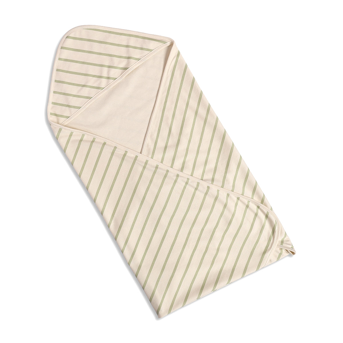 Baby Unisex Carrot Print And Striped Blanket Pack Of 2, Peach And White
