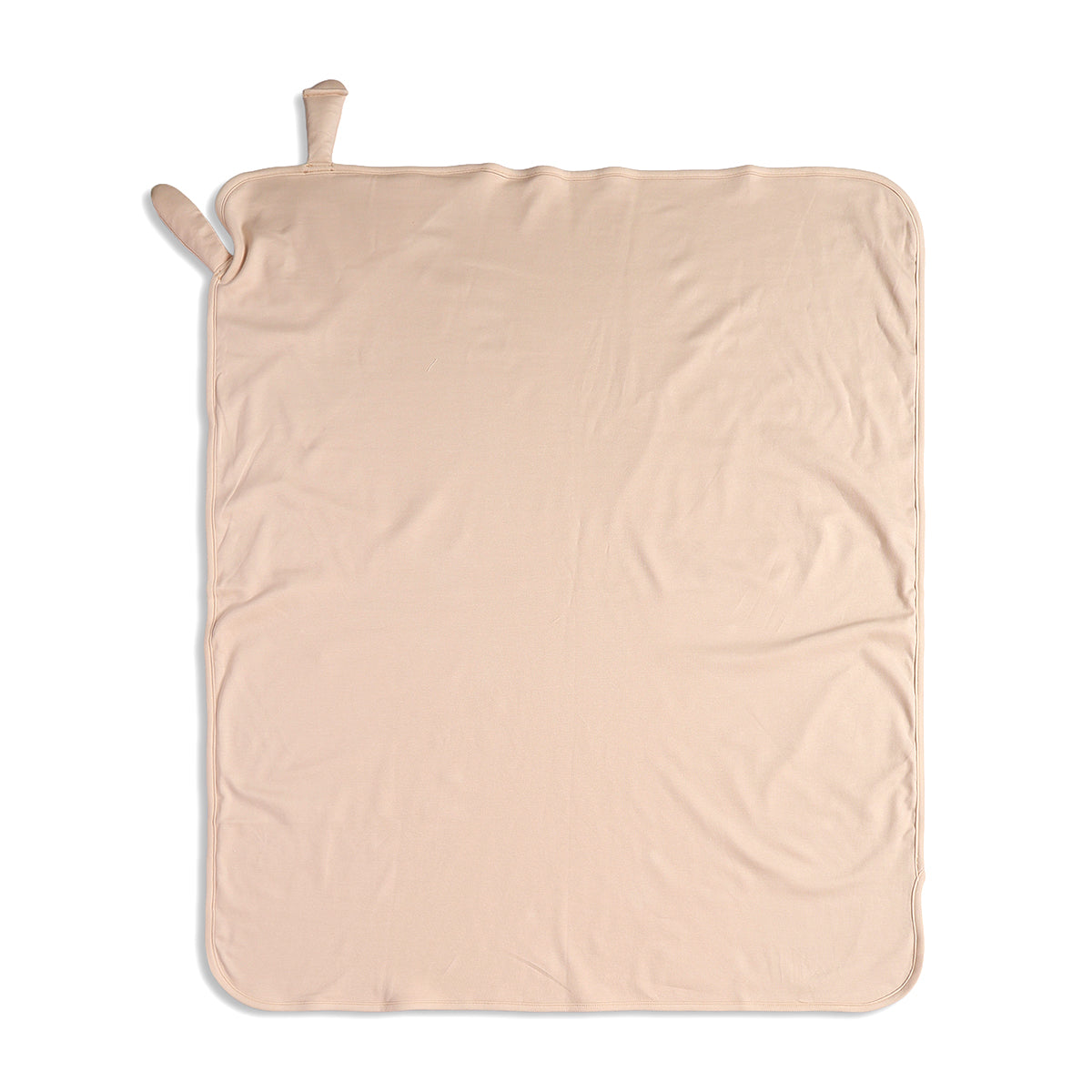 Baby Unisex Hooded Blanket With Bunny Ears, Peach