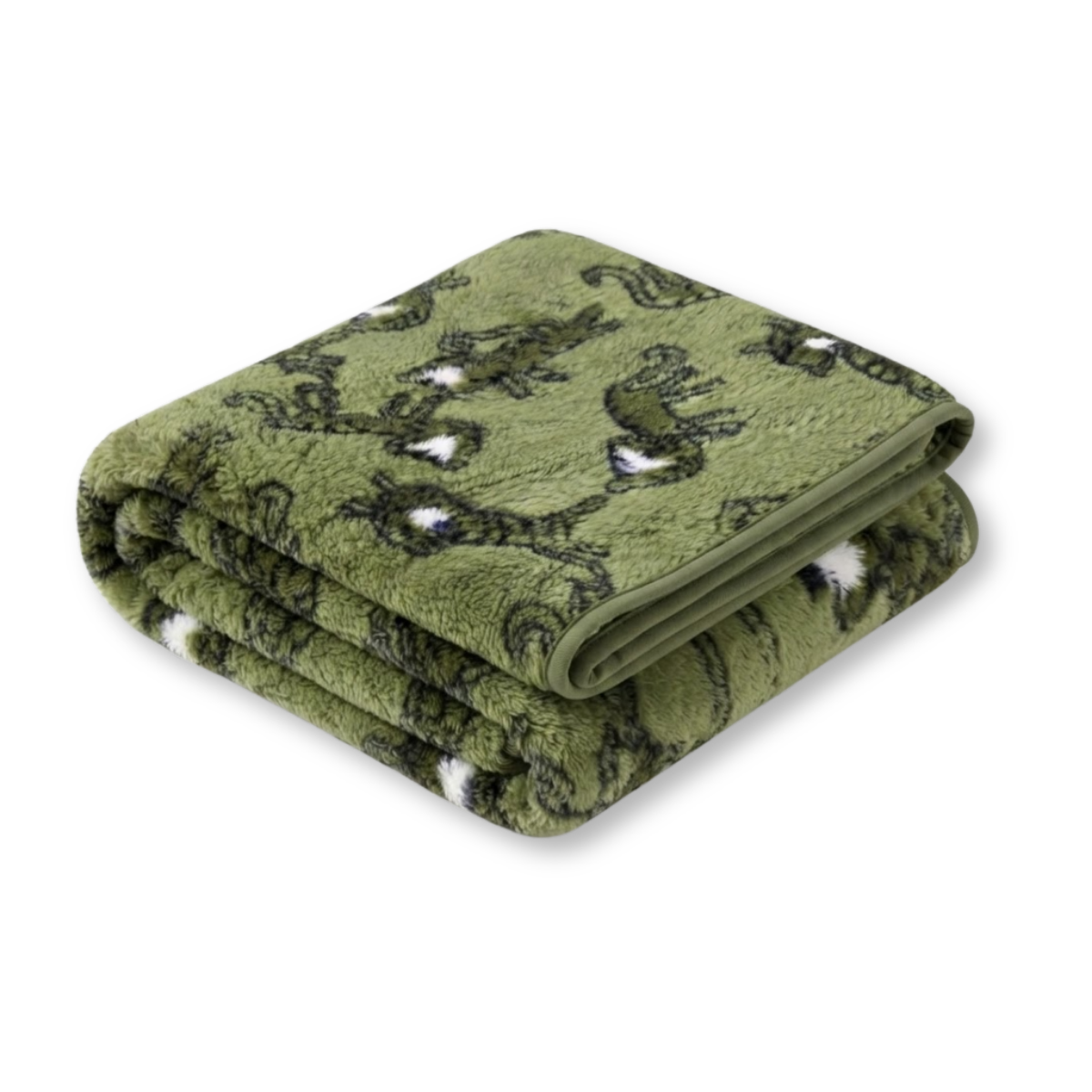 Baby Green Dinosaur Print Cotton Waterproof Bed Protector Sheet Soft and Reusable
