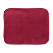 Baby Dark Red Cotton Waterproof Bed Protector Sheet Soft and Reusable