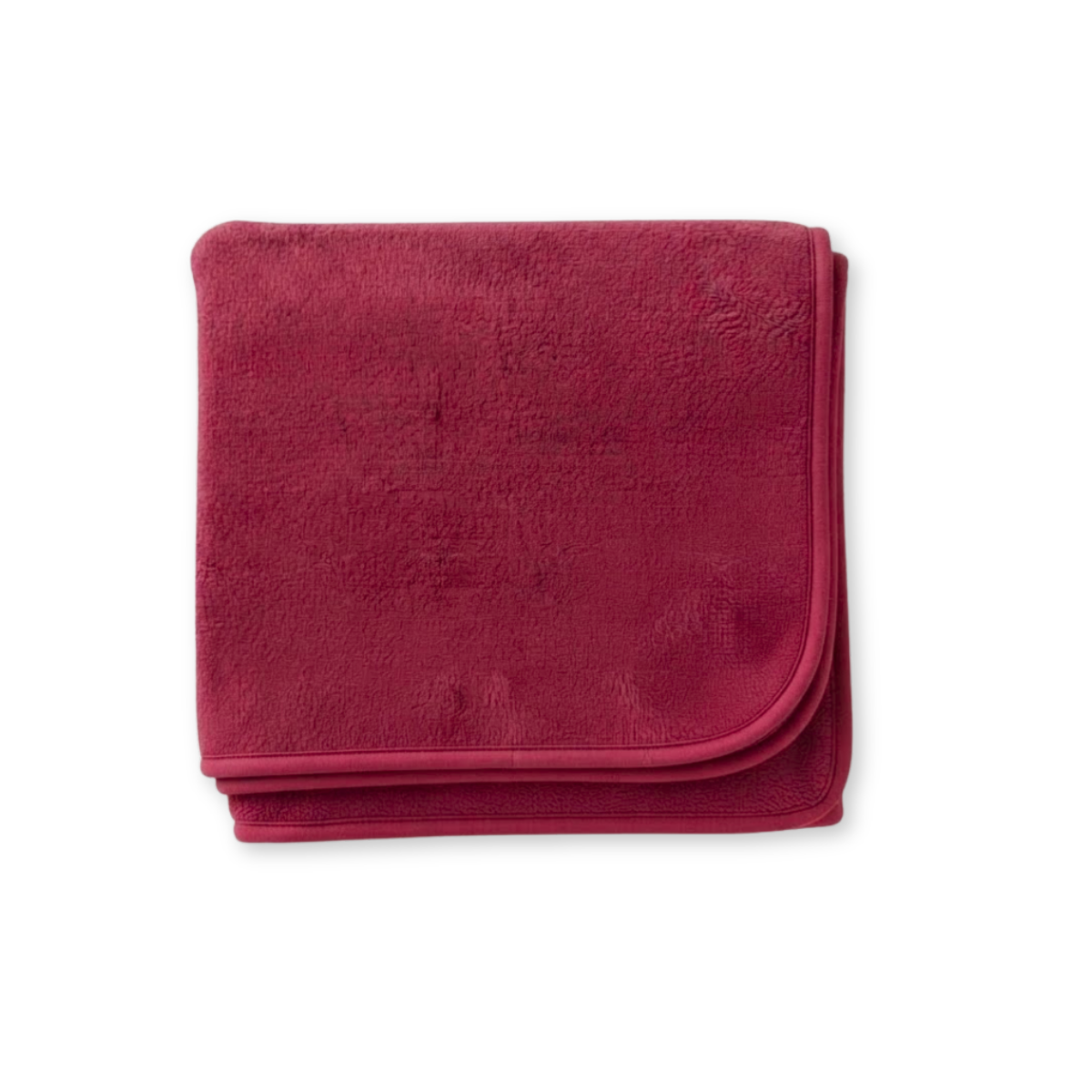 Baby Dark Red Cotton Waterproof Bed Protector Sheet Soft and Reusable