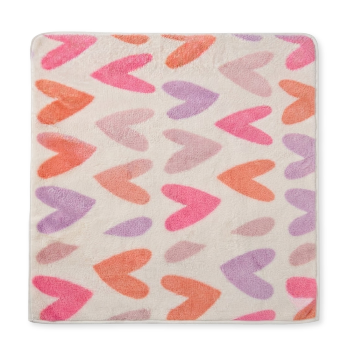 Baby Ivory Heart Print Cotton Waterproof Bed Protector Sheet Soft and Reusable