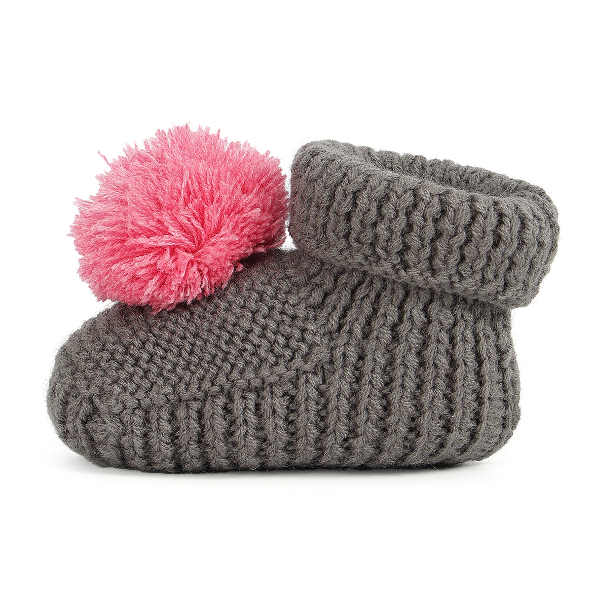 Baby Unisex Booties, Grey