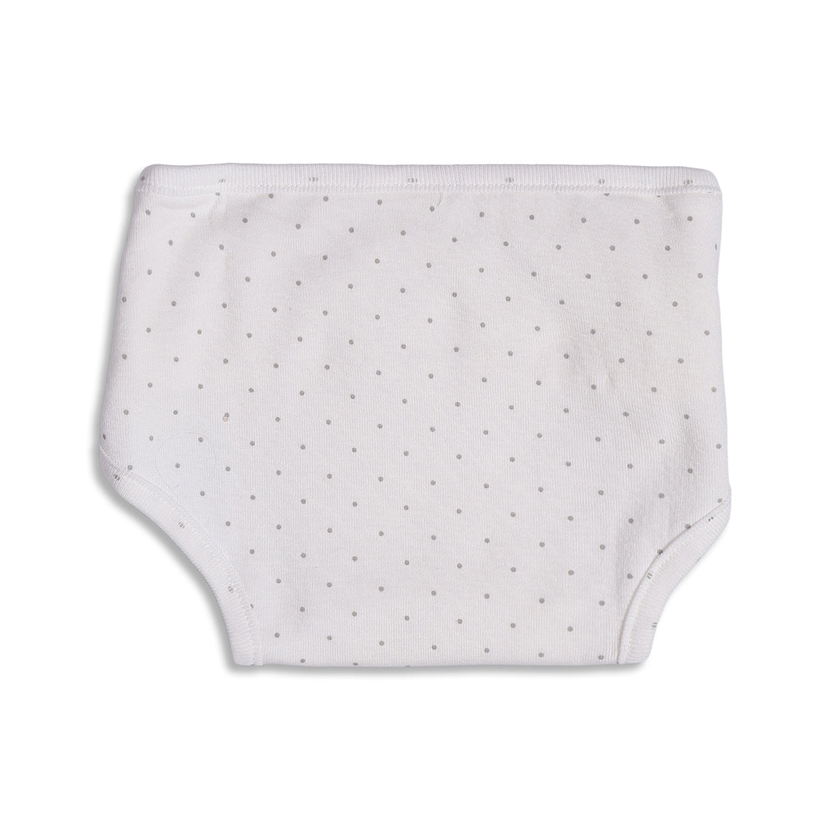 Baby Unisex White and Grey Printed Reusable Diaper Pack of 3 Regular Fit Baby Essentials