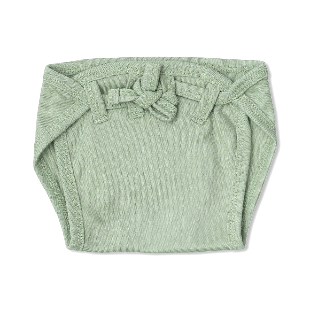 Baby Unisex Animal Print, Solid And Striped Training Pants Pack Of 3, Green And Cream