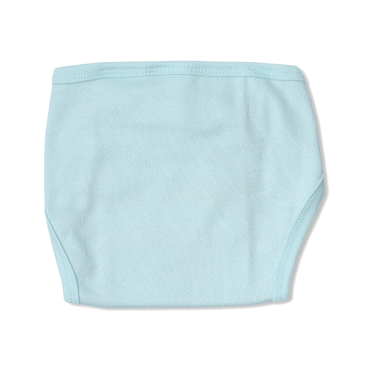 Baby Unisex Bird Print, Solid And Striped Training Pants Pack Of 3, Coral And Blue