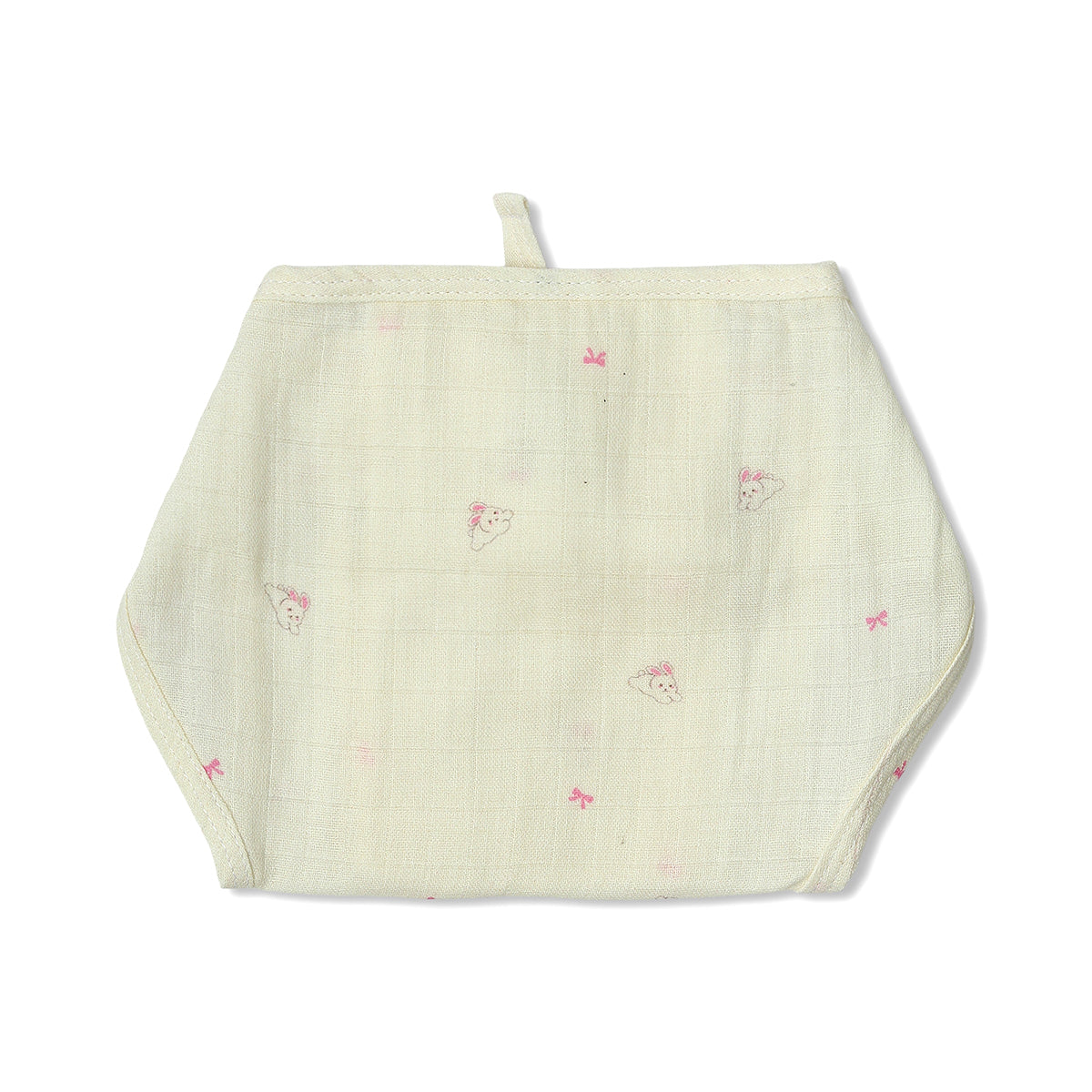 Baby Unisex Solid And Print Tie,Up Nappy Pack Of 3, Blue, Yellow And Pink