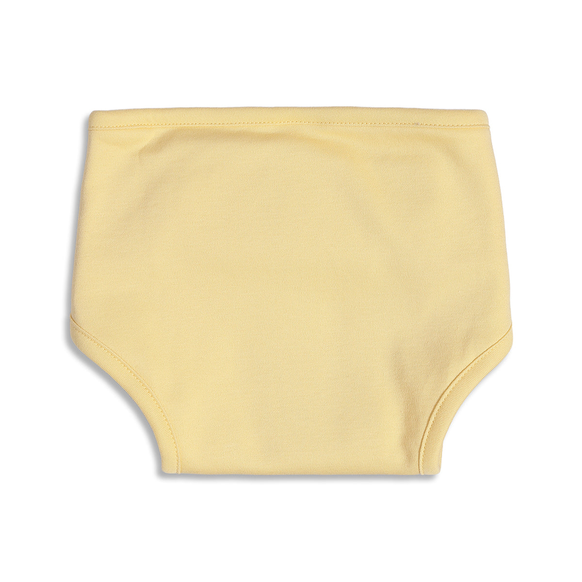 Baby Unisex Starfish Print, Seal Print And Solid Training Pants Pack Of 3, Blue And Yellow