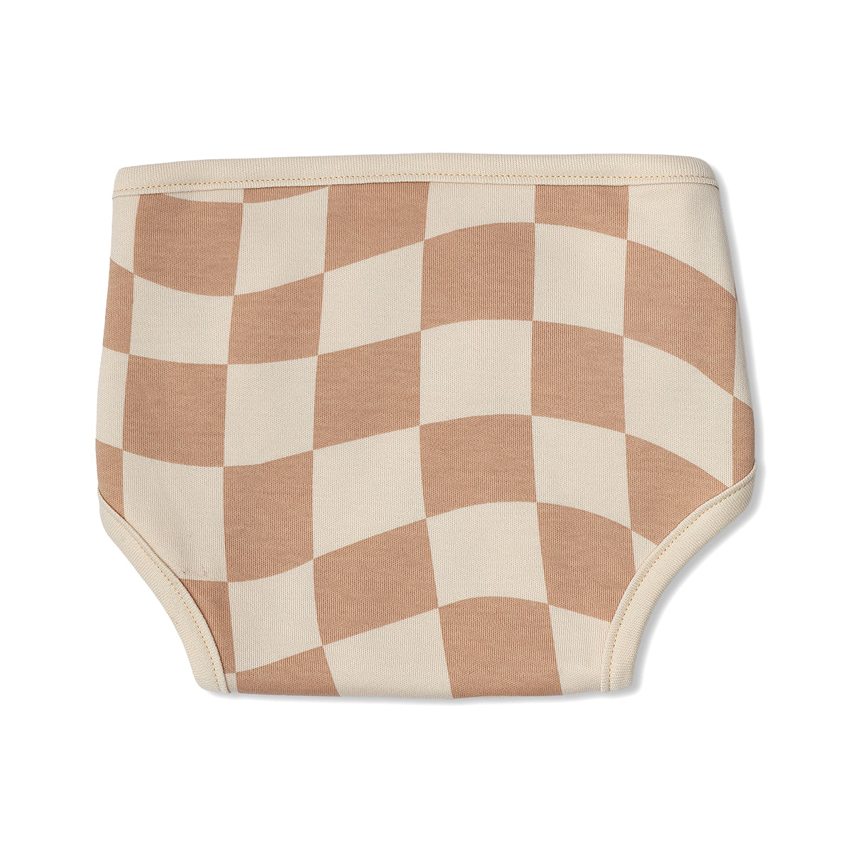 Baby Unisex Horse Print, Checkered Print And Solid Nappy Pack Of 3, Beige And Brown