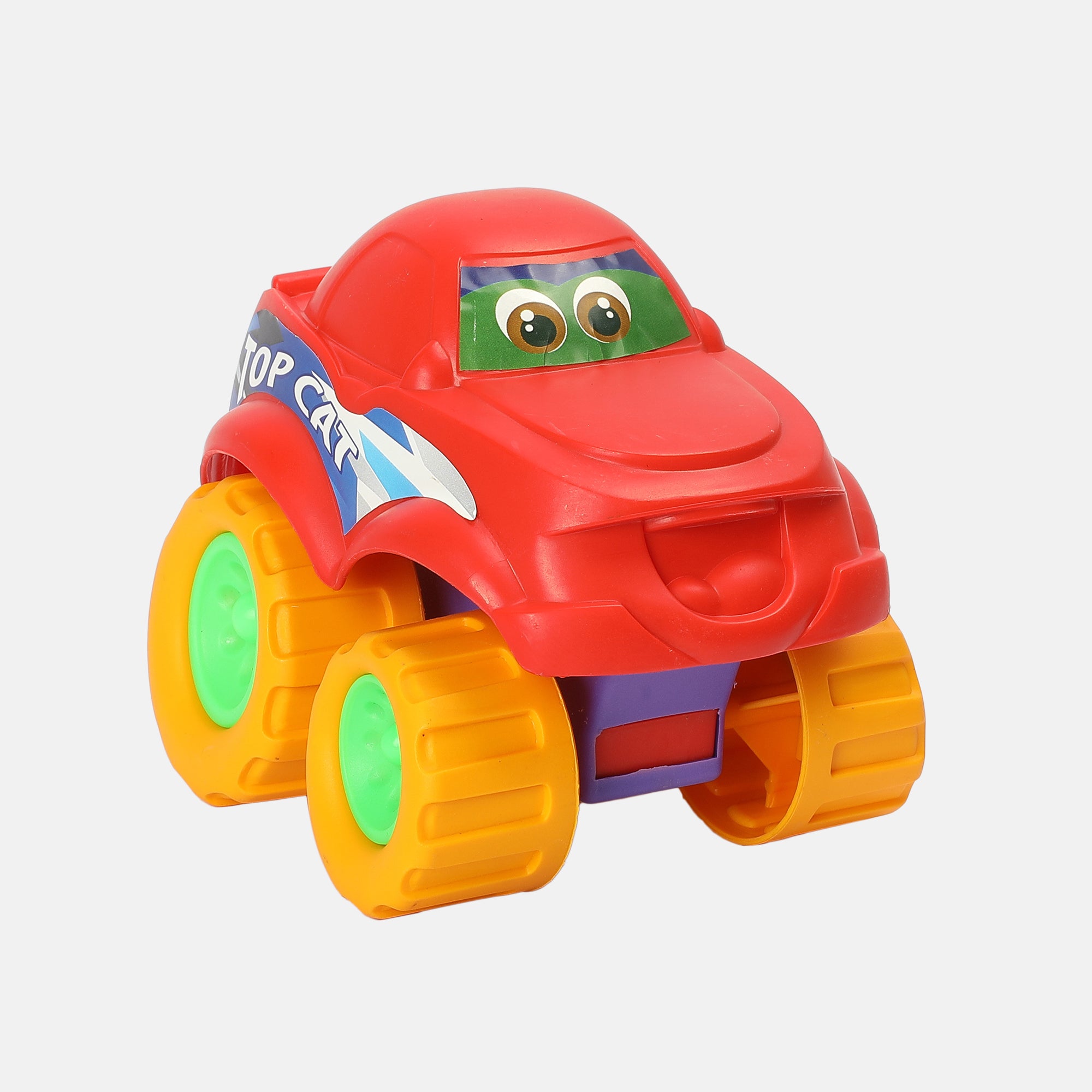 Mini Monster Free Wheel Car Red