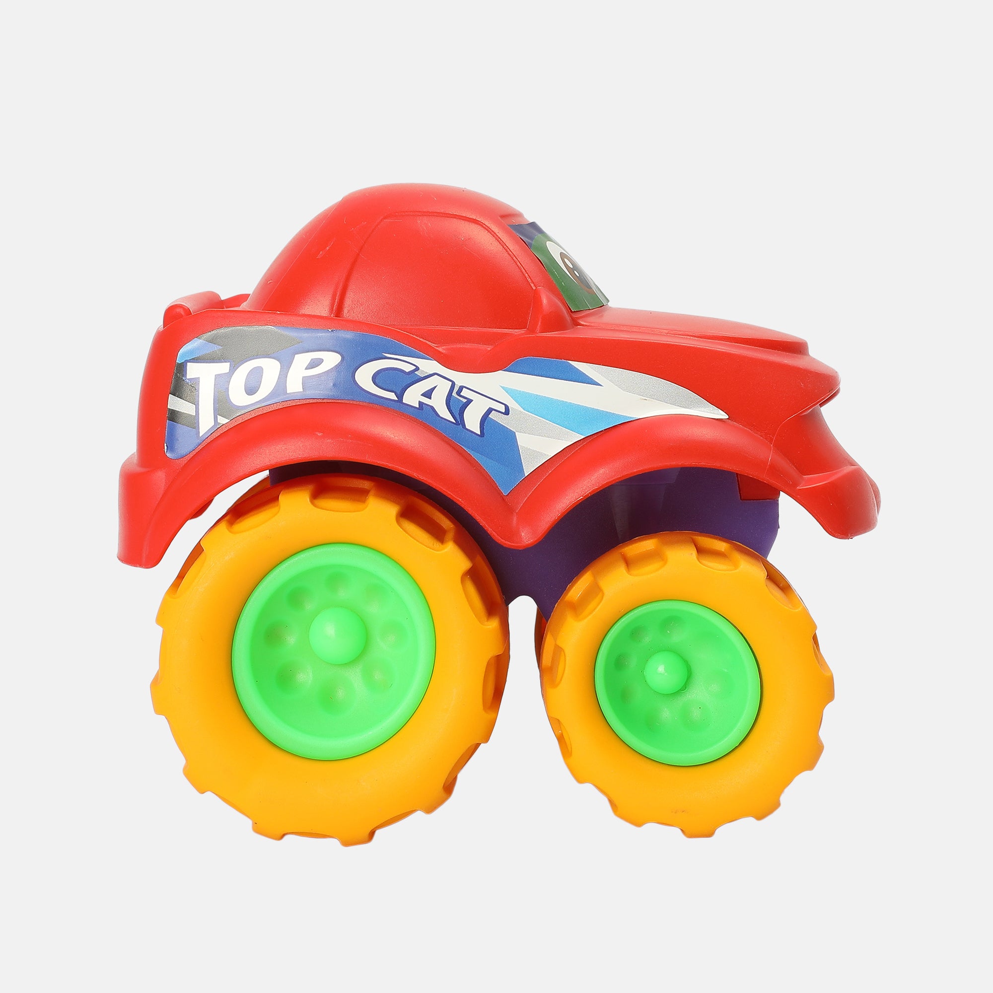 Mini Monster Free Wheel Car Red
