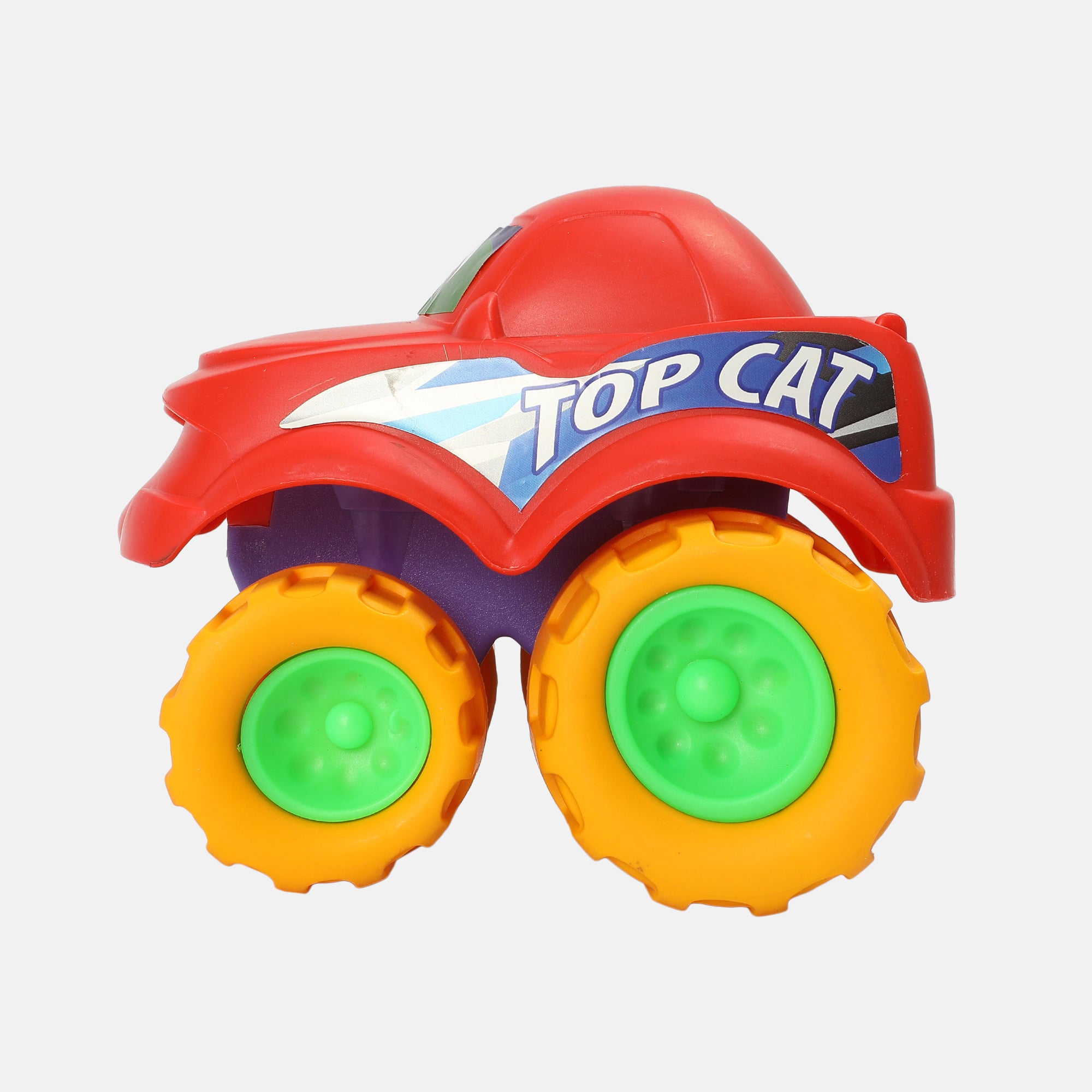 Mini Monster Free Wheel Car Red