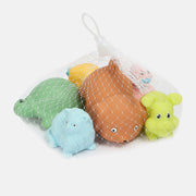 Unisex Multi Pet Animals Squeezy Toy Set