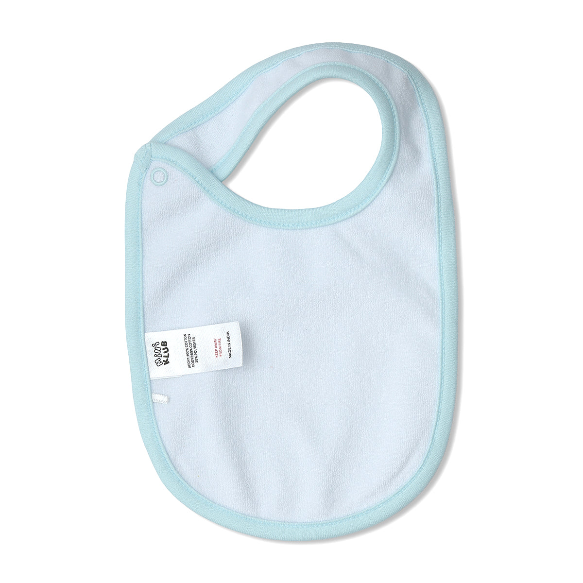 Baby Boys Boat Print And Nautical Print Bibs Pack Of 2, Light Blue And Navy Blue