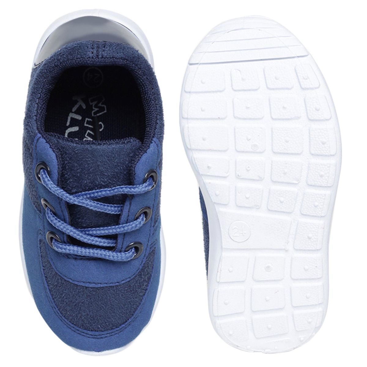 Baby Boys Solid Casual Shoes, Navy Blue