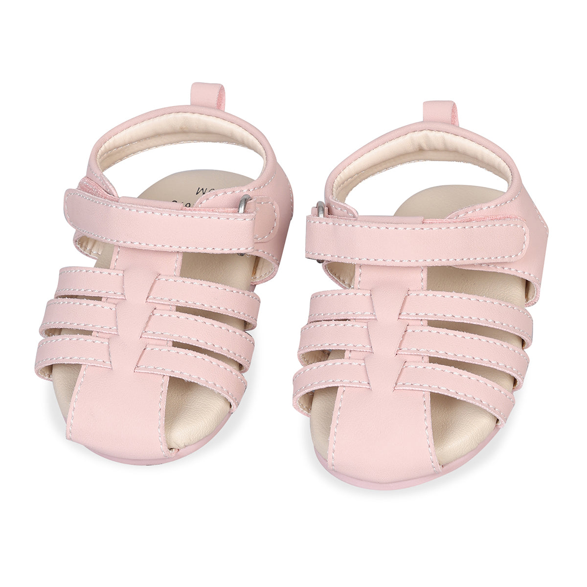 Baby Girls Strappy Open Toe Sandals, Pink