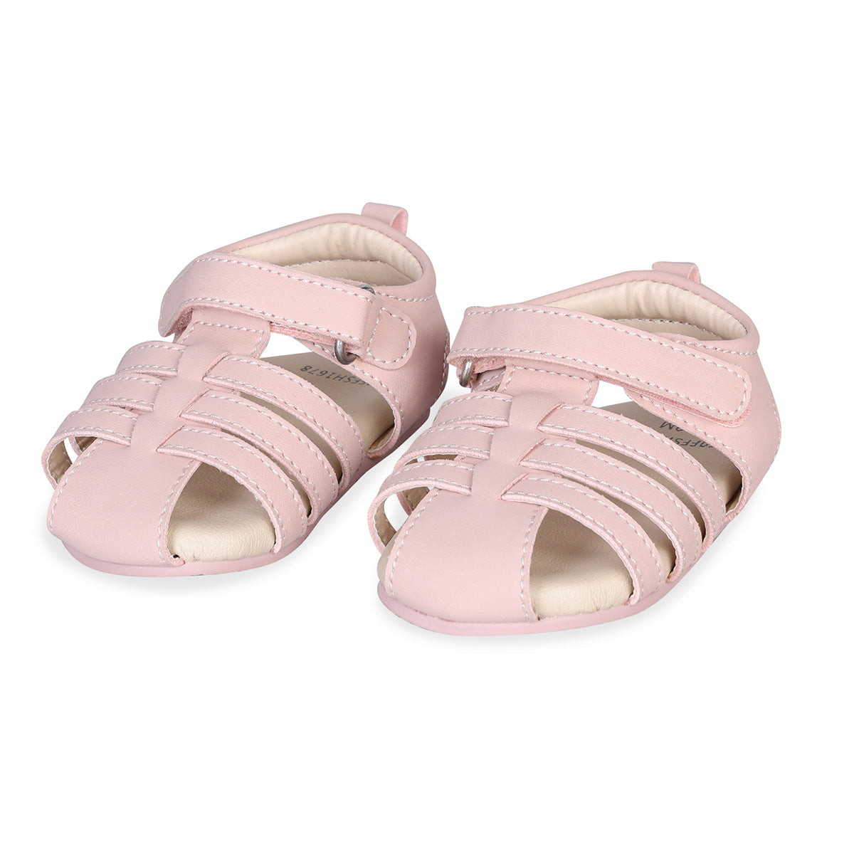Baby Girls Strappy Open Toe Sandals, Pink
