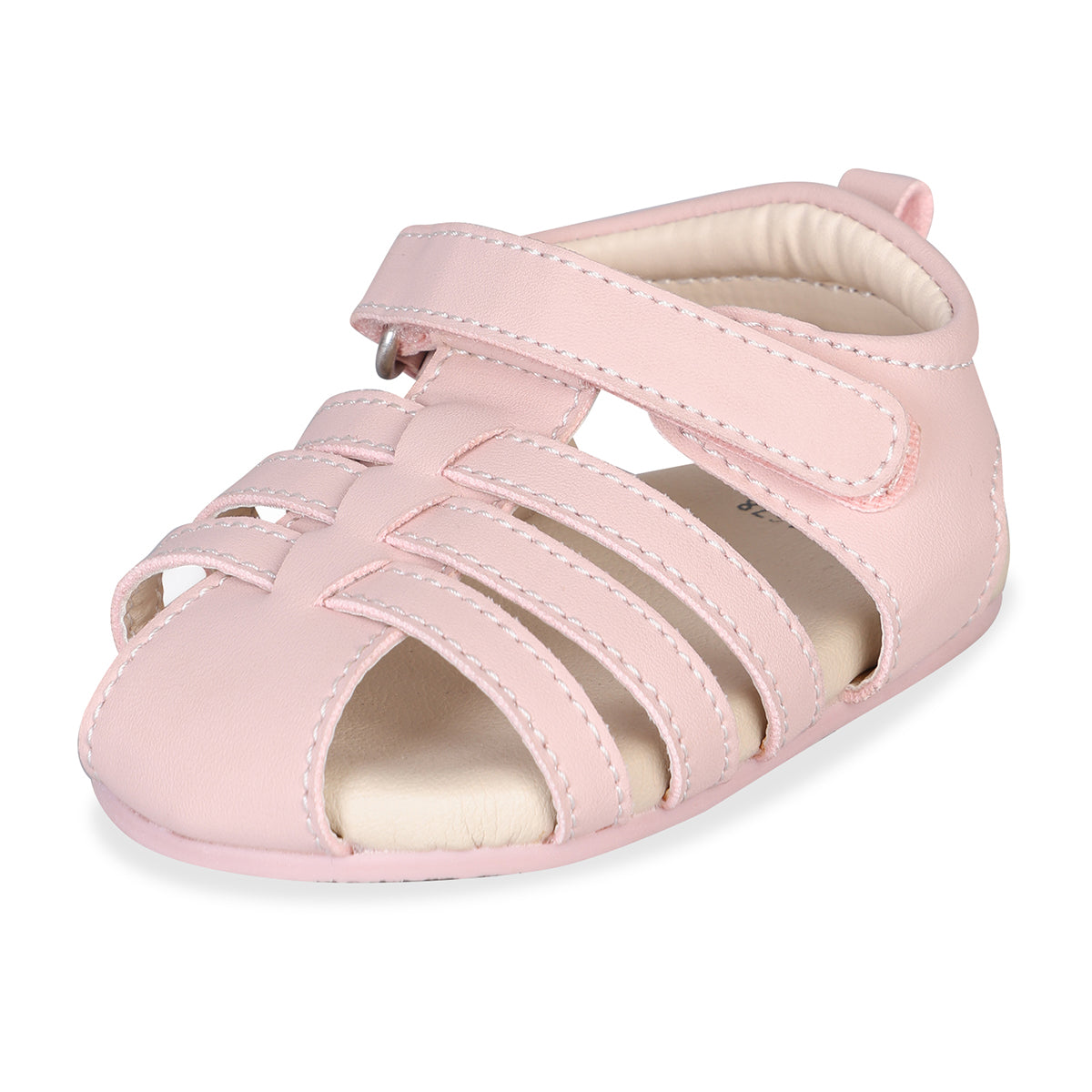 Baby Girls Strappy Open Toe Sandals, Pink