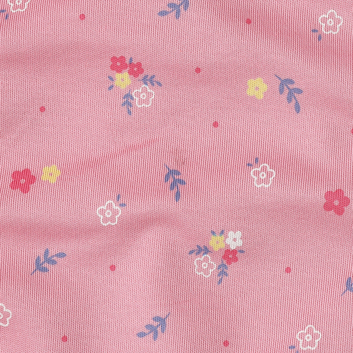 Baby Unisex Floral Print And Placement Print Bib Pack Of 2, Pink And Lavender