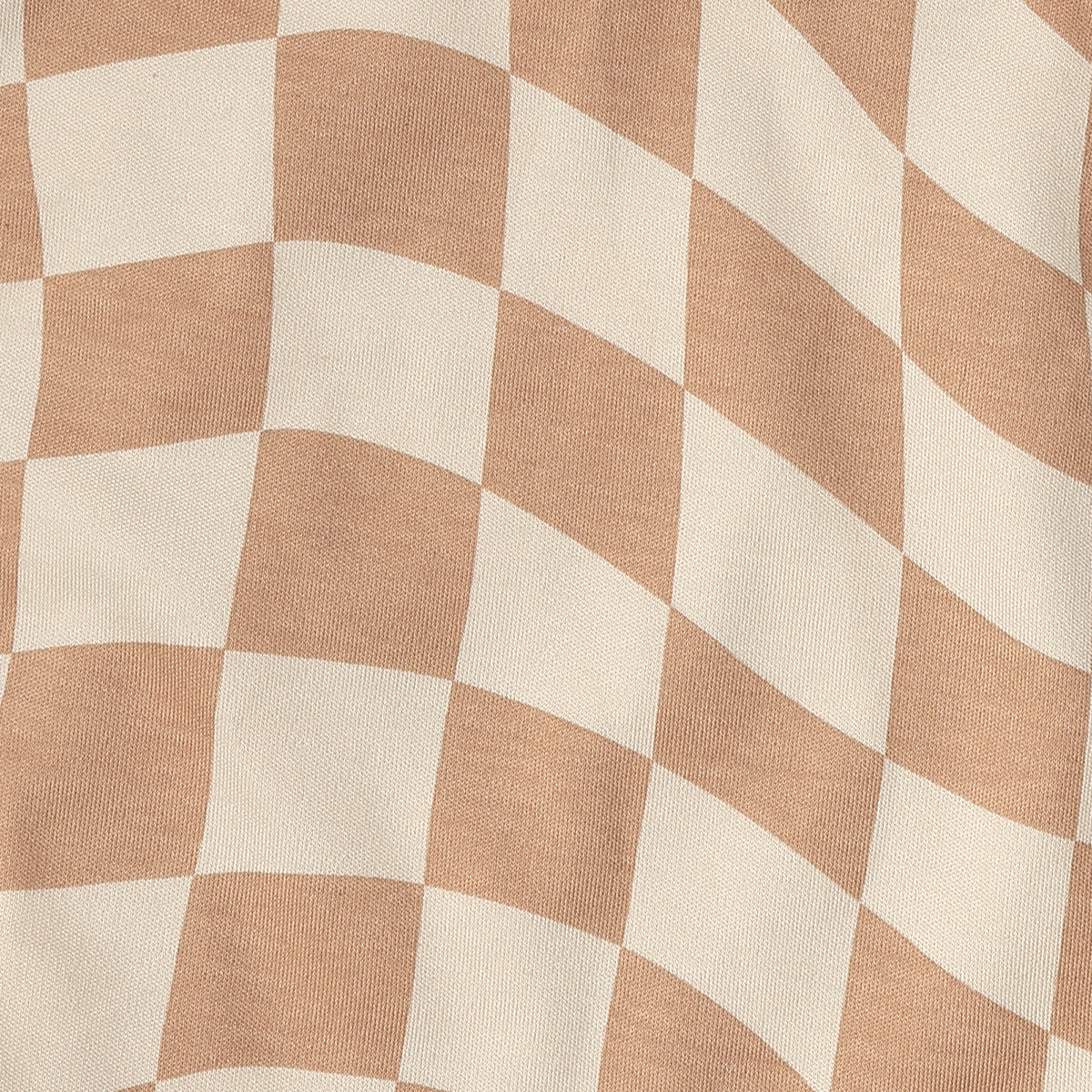 Baby Unisex Printed Burp Cloth Set Of 2, Beige And Brown