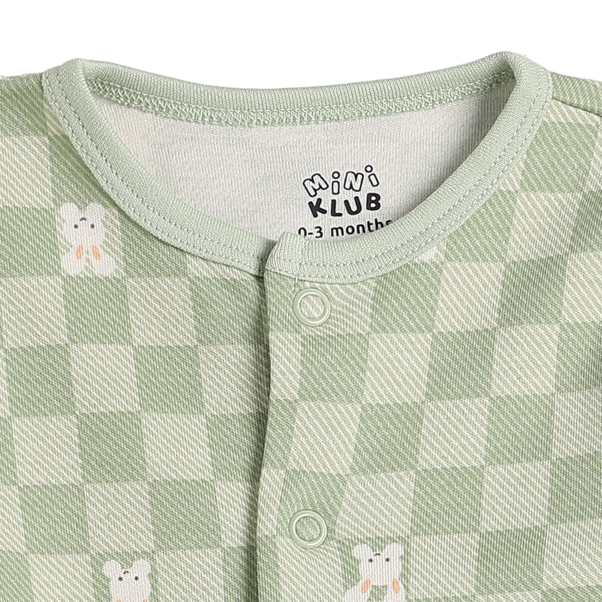 Baby Unisex 5 Piece Clothing Set Green And Cream
