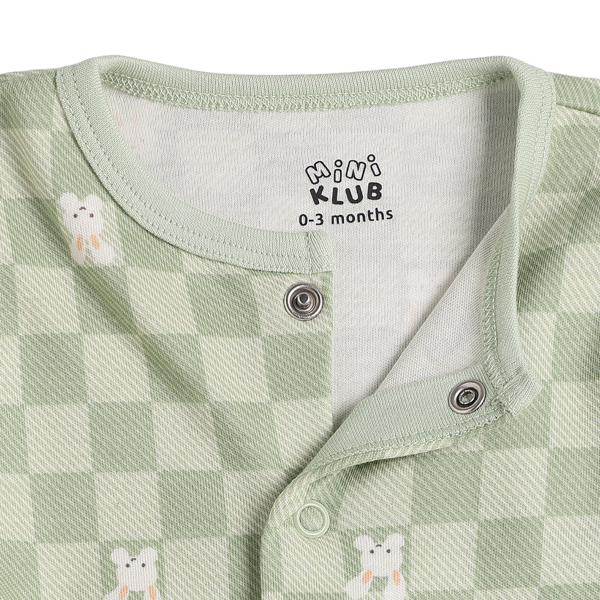 Baby Unisex 5 Piece Clothing Set Green And Cream