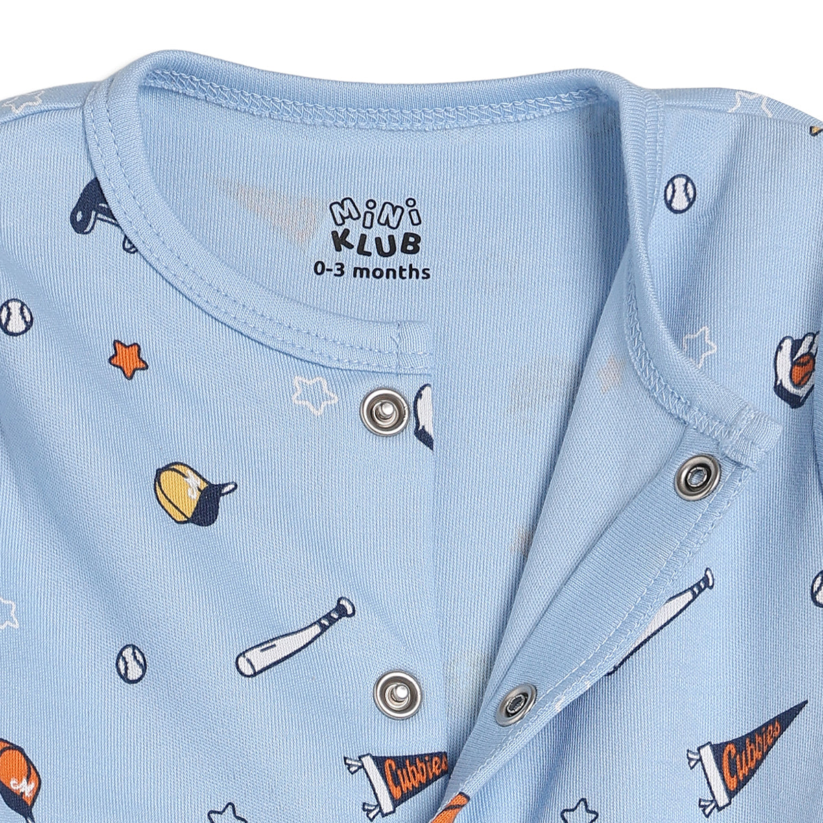Baby Boys 6 Piece Clothing Gift Set Blue