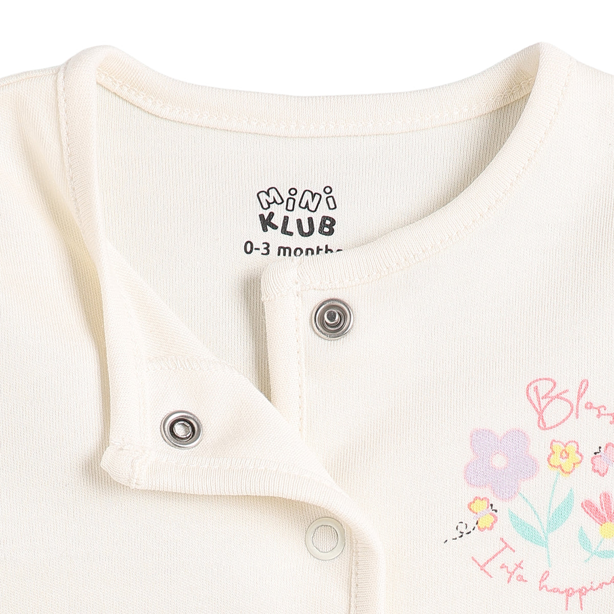 Baby Girls 5 Piece Clothing Gift Set Cream