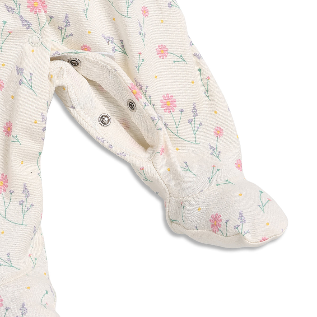 Baby Girls 5 Piece Clothing Gift Set Cream