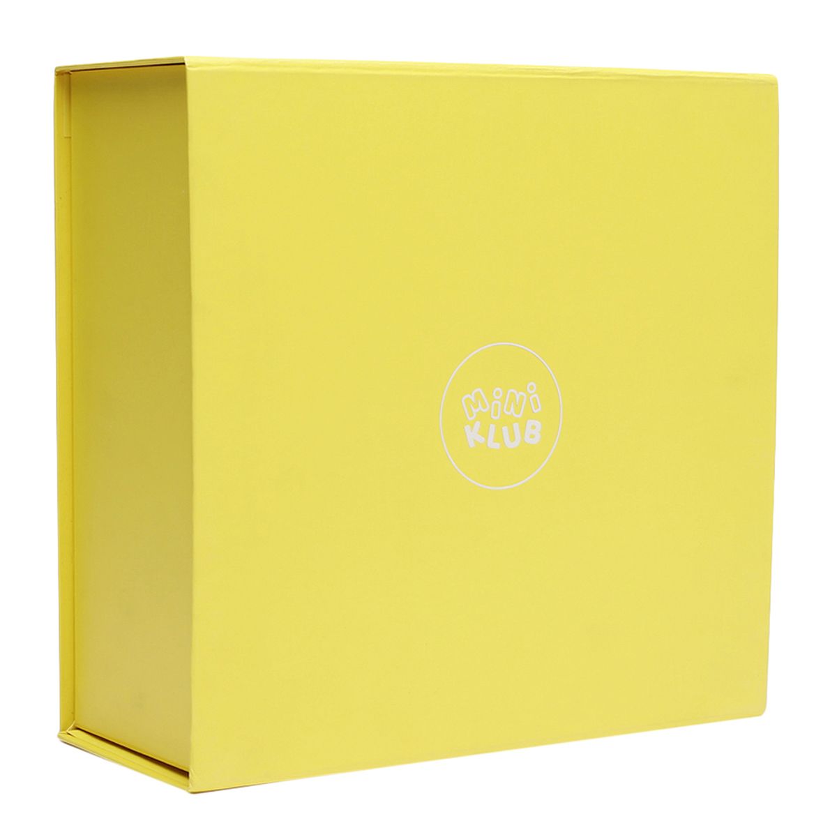 Yellow Gift Storage Box with Magnetic Closure Keepsake Organizer Box