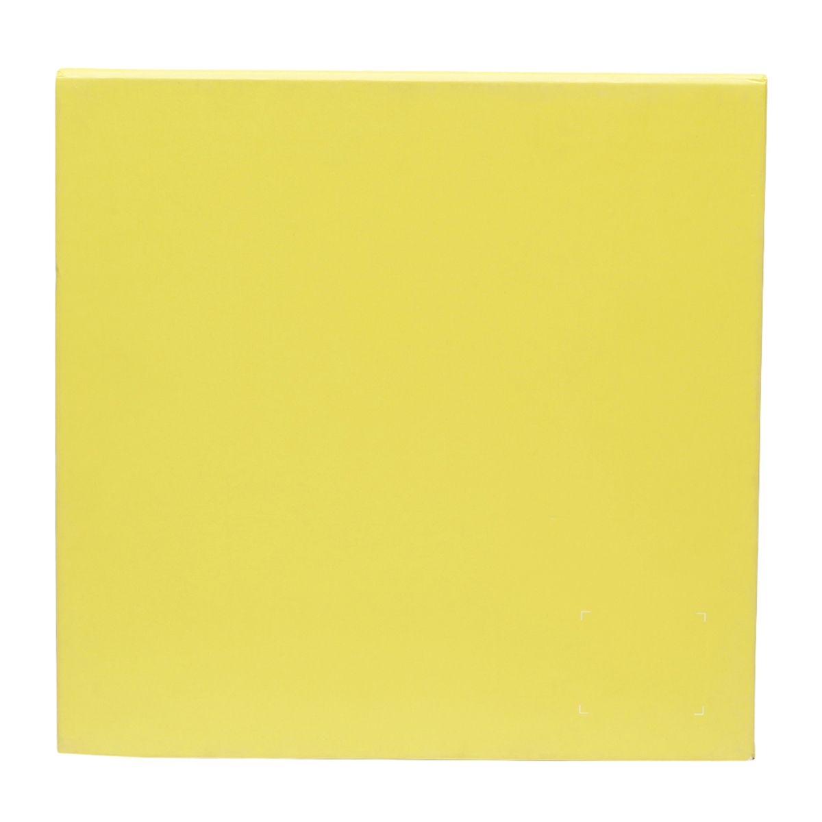 Yellow Gift Storage Box with Magnetic Closure Keepsake Organizer Box