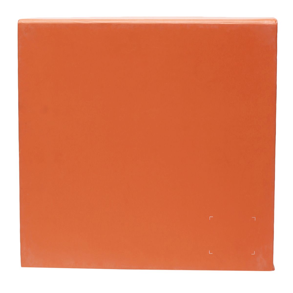 Orange Gift Storage Box with Magnetic Closure Keepsake Organizer Box